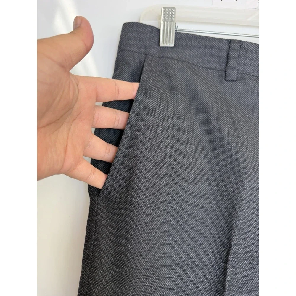Original Penguin by Munsingwear Dress Pants Mens 33X32 Gray Wool Blend